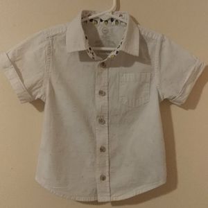 Boys short sleeve button up shirt
